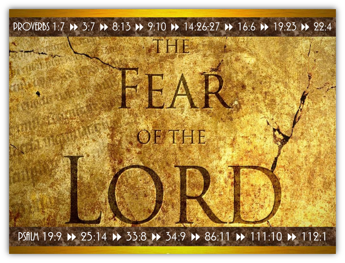 Fear of the Lord - Proverbs Psalms │  GotLifeQuestions.com GotChurchQuestions.or