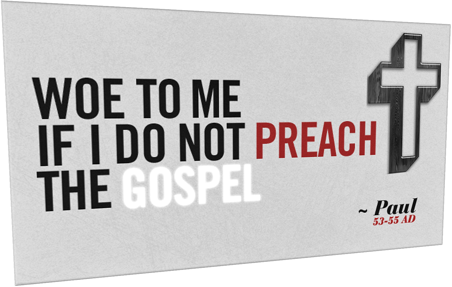 Gospel - Woe to Me If I Do Not Preach the Gospel - Paul │ Grace Truth Spirit GotLifeQuestions.com #GLQ (1.4.0).png