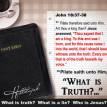 John 18 37-38 -What Is Truth-Hallelujah%u2502Got Life Questions GotLifeQuestions.com