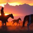 Outdoors - Cowboy Sunset Riders Cossacks Bible Truthworks Artwork %u2502 Grace Spirit Truth GotLifeQuestions.com #GLQ (2.0.0).jpg