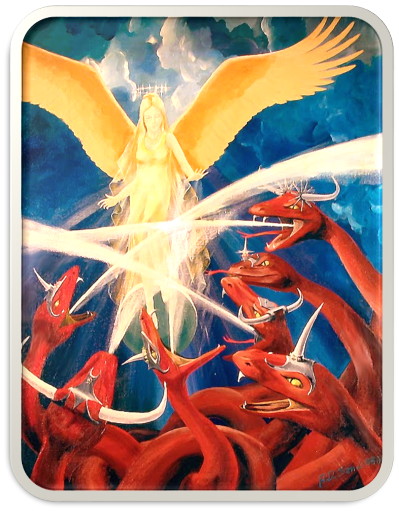 Revelation 12 - Woman Clothed with Sun Red Dragon Pouring Unholy Water │ Grace Truth Spirit GotLifeQuestions.com #GLQ (1.2.0).png