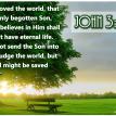 John 3:16-17 - NASB Green Park Bench %u2502 GotLifeQuestions.com by Joseph Cruz